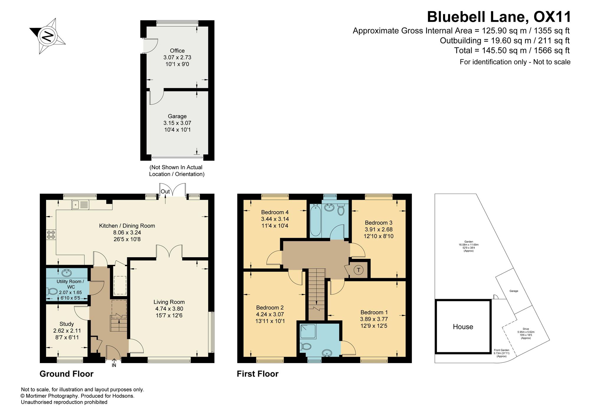 54 Bluebell Lane, Didcot floorplan