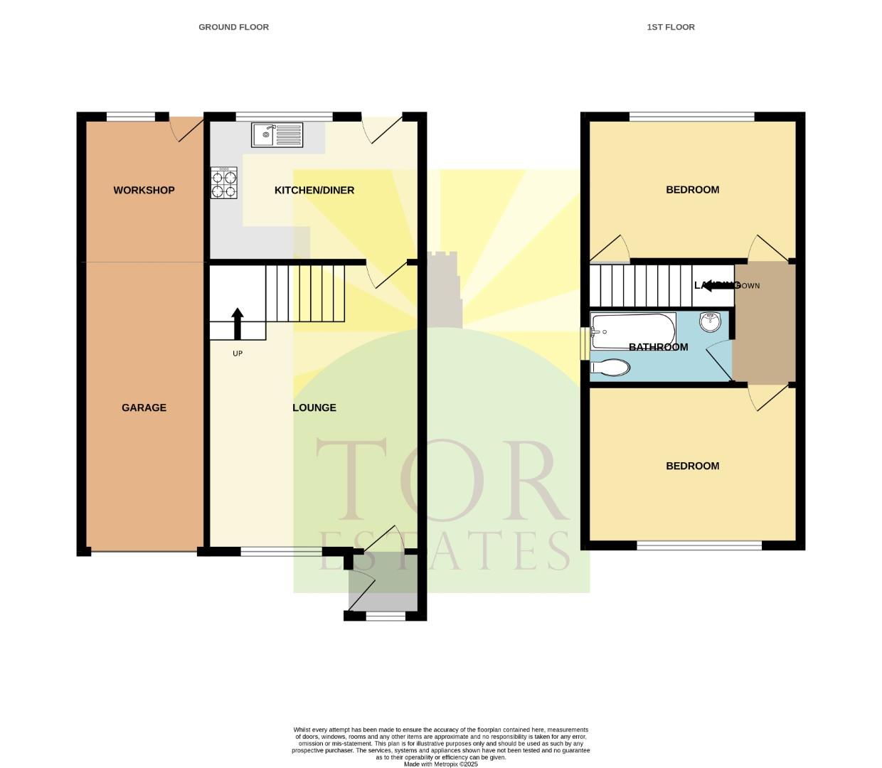 17, Pine Close, Street floorplan