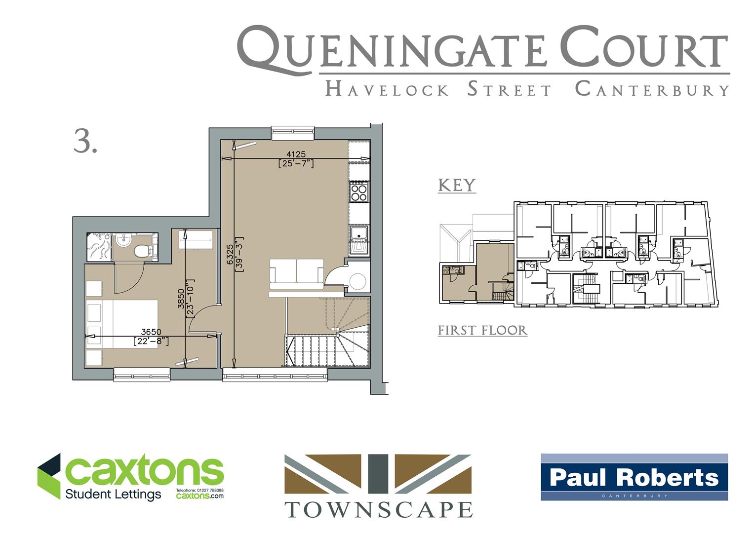 Queningate Court, Canterbury floorplan
