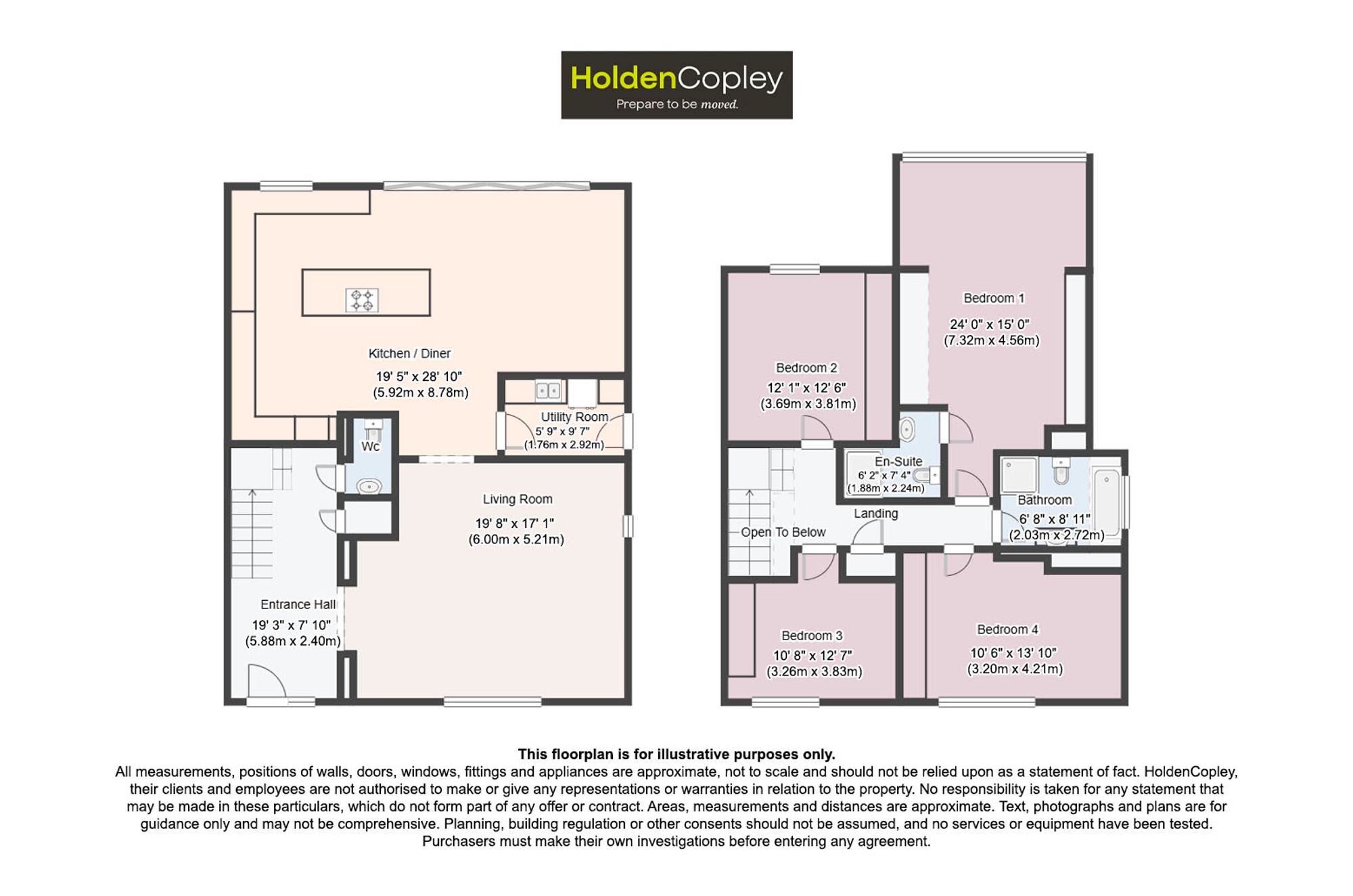 97 Vernon Crescent, Nottingham floorplan