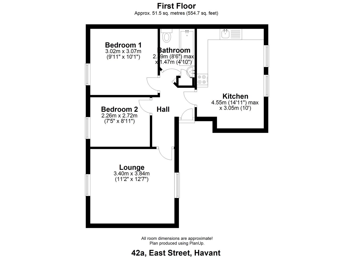 42A, East Street, Hants floorplan