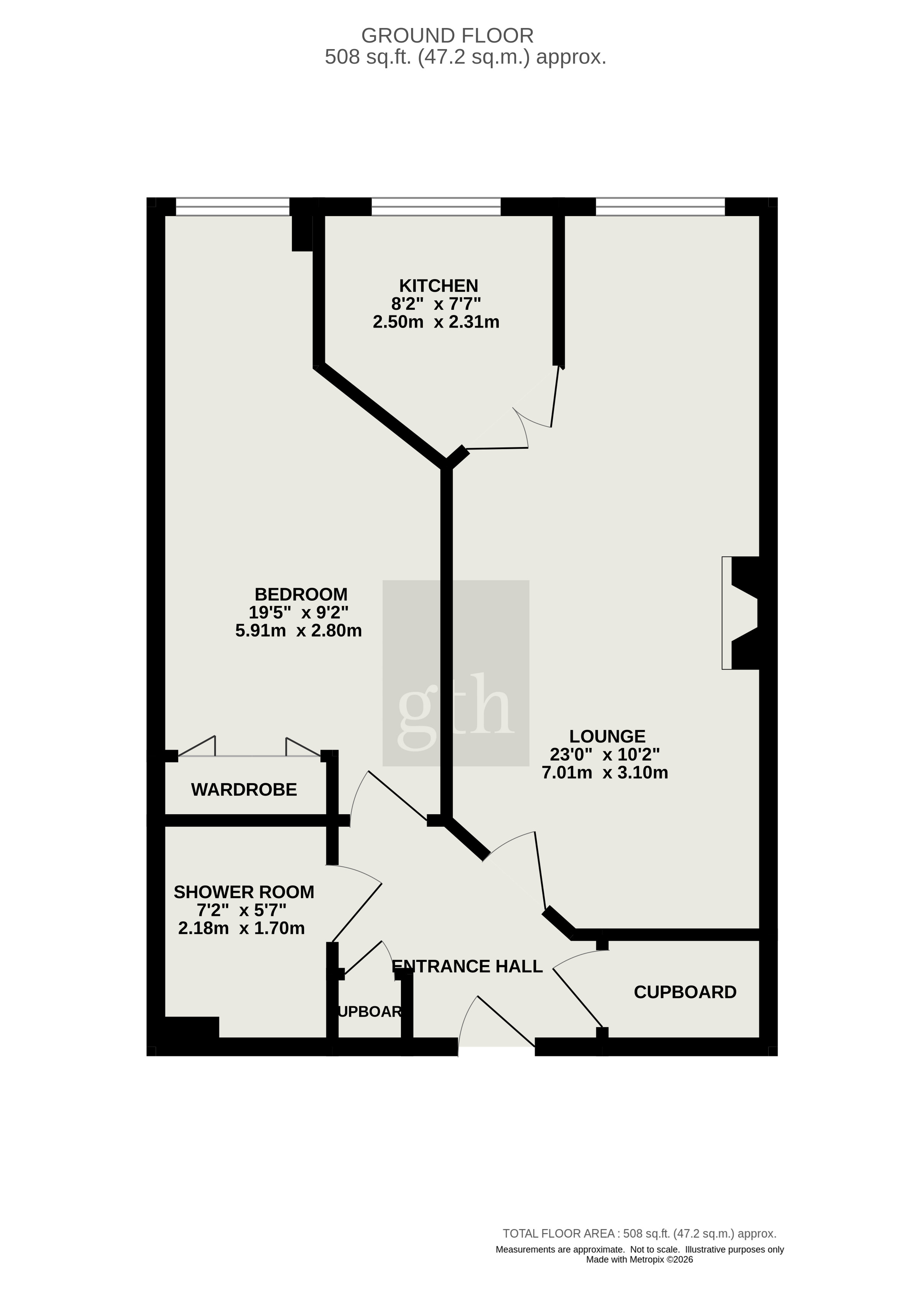 23 Allandale Court,, Rectory Road, Somerset floorplan