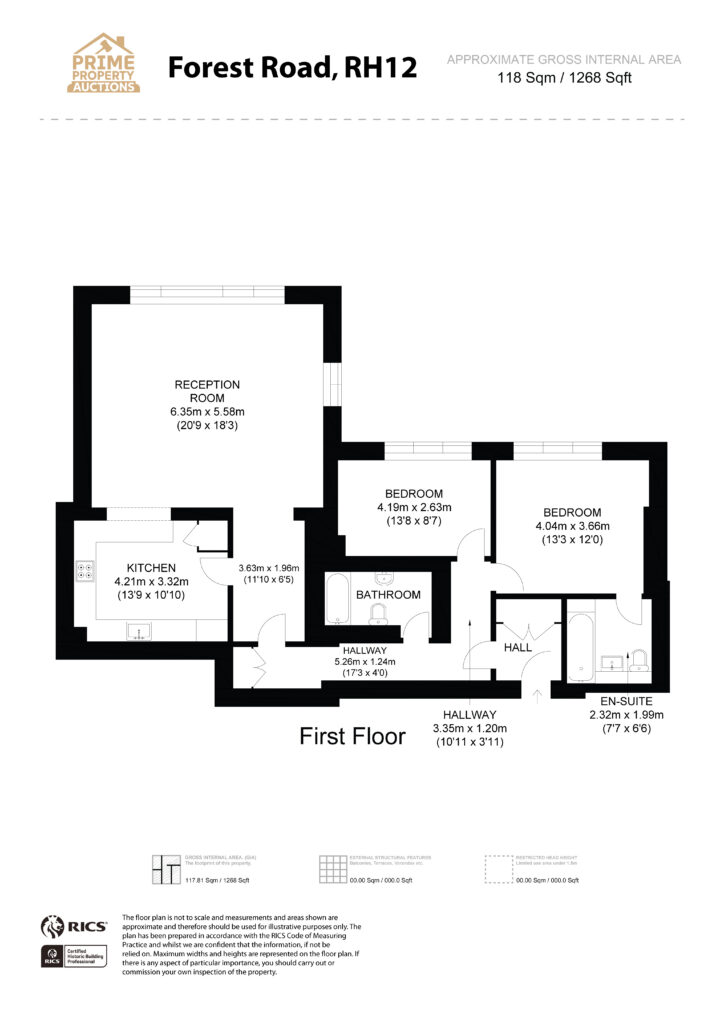 5 The Apartment, Roffey Park, Forest Road, Colgate Horsham floorplan