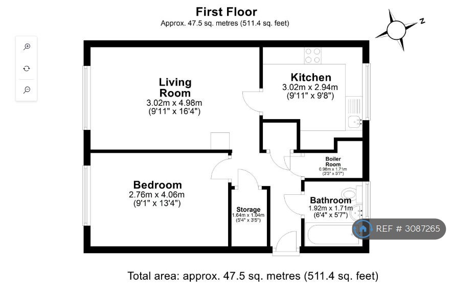 Boundary Way, Watford floorplan