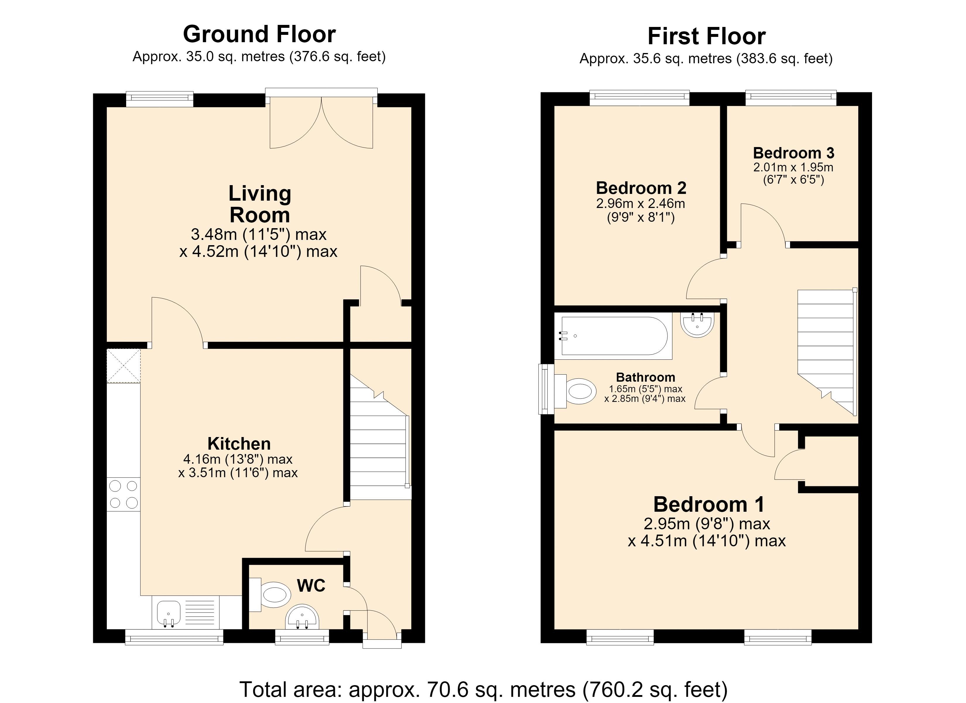 7, Simonside Road, Blaydon-On-Tyne floorplan