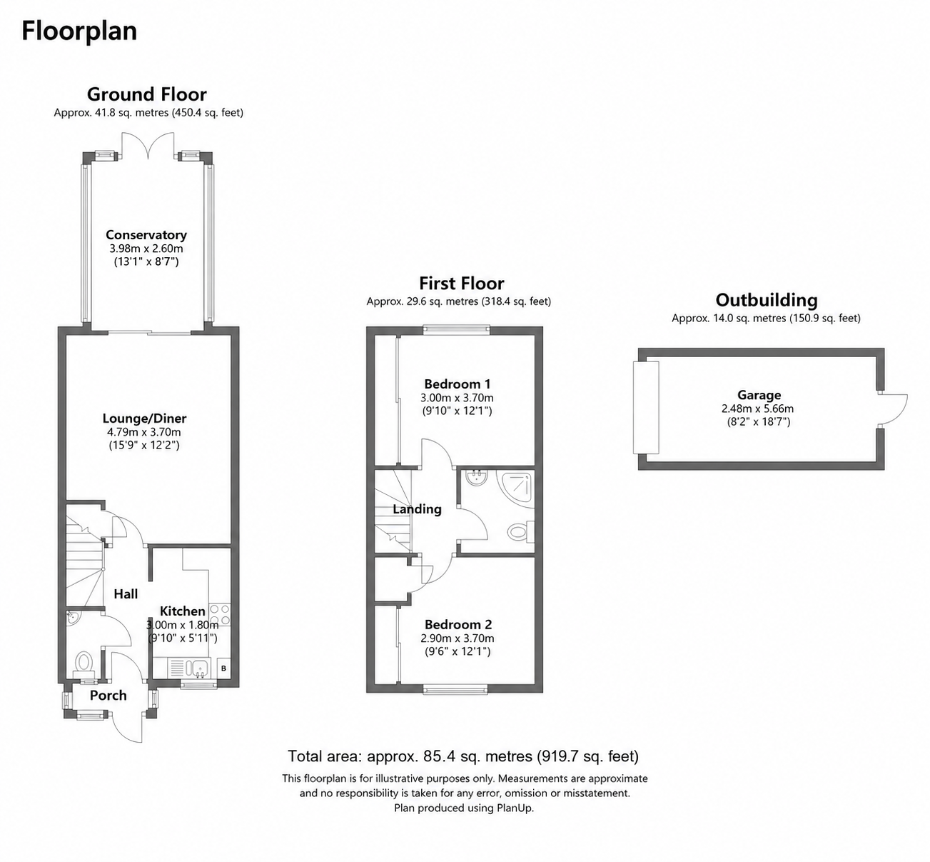 3, Sevenoaks Road, Orpington floorplan
