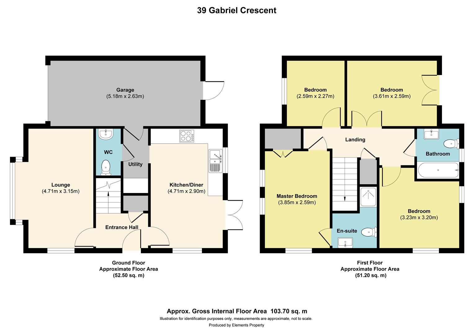 39, Gabriel Crescent, Lincoln floorplan