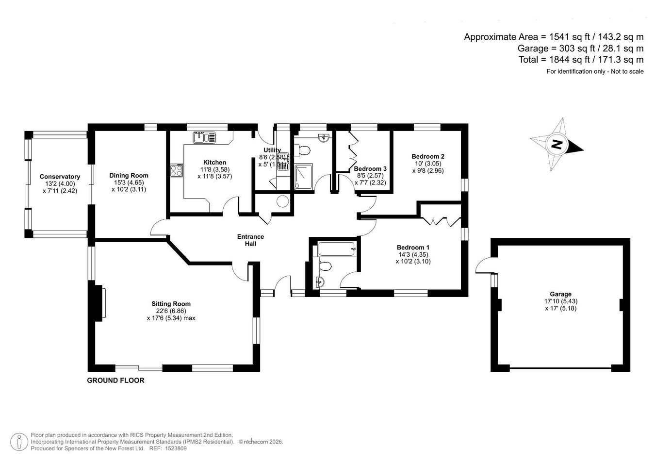 Myrtle Cottage, Milford Road, New Milton floorplan