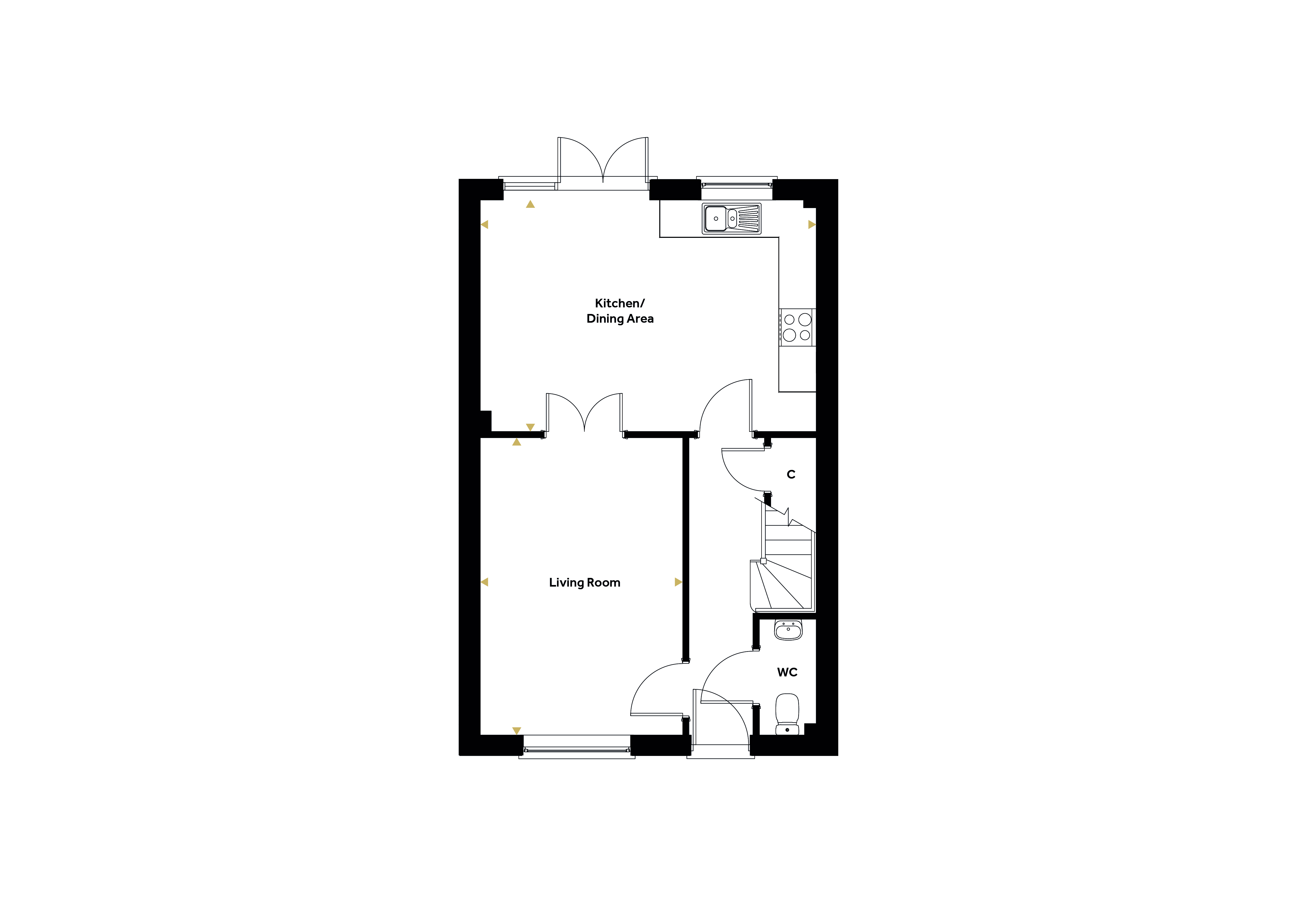 Plot 4 (The Goshawk),, Swans Brook, Abberton floorplan