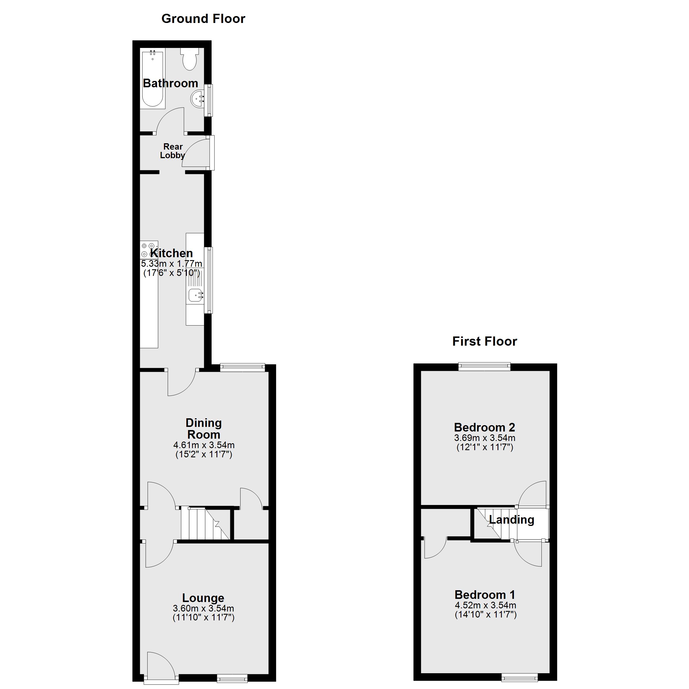 12, John Street, Lincoln floorplan