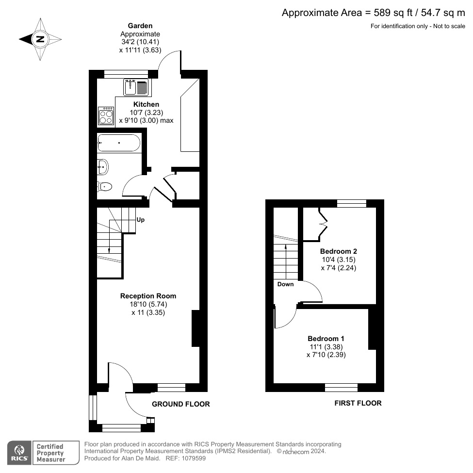 Eden Road, Beckenham BR3, 2 bedroom terraced house for sale 66527345