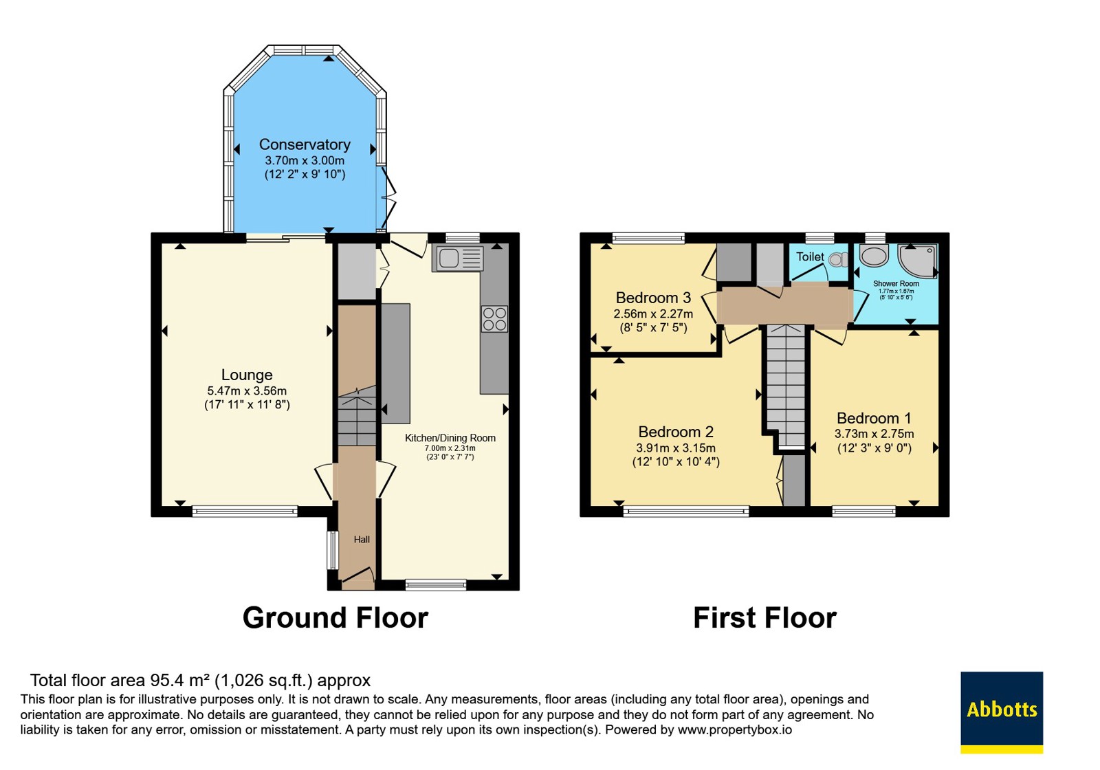 29, Matching Green, Essex floorplan