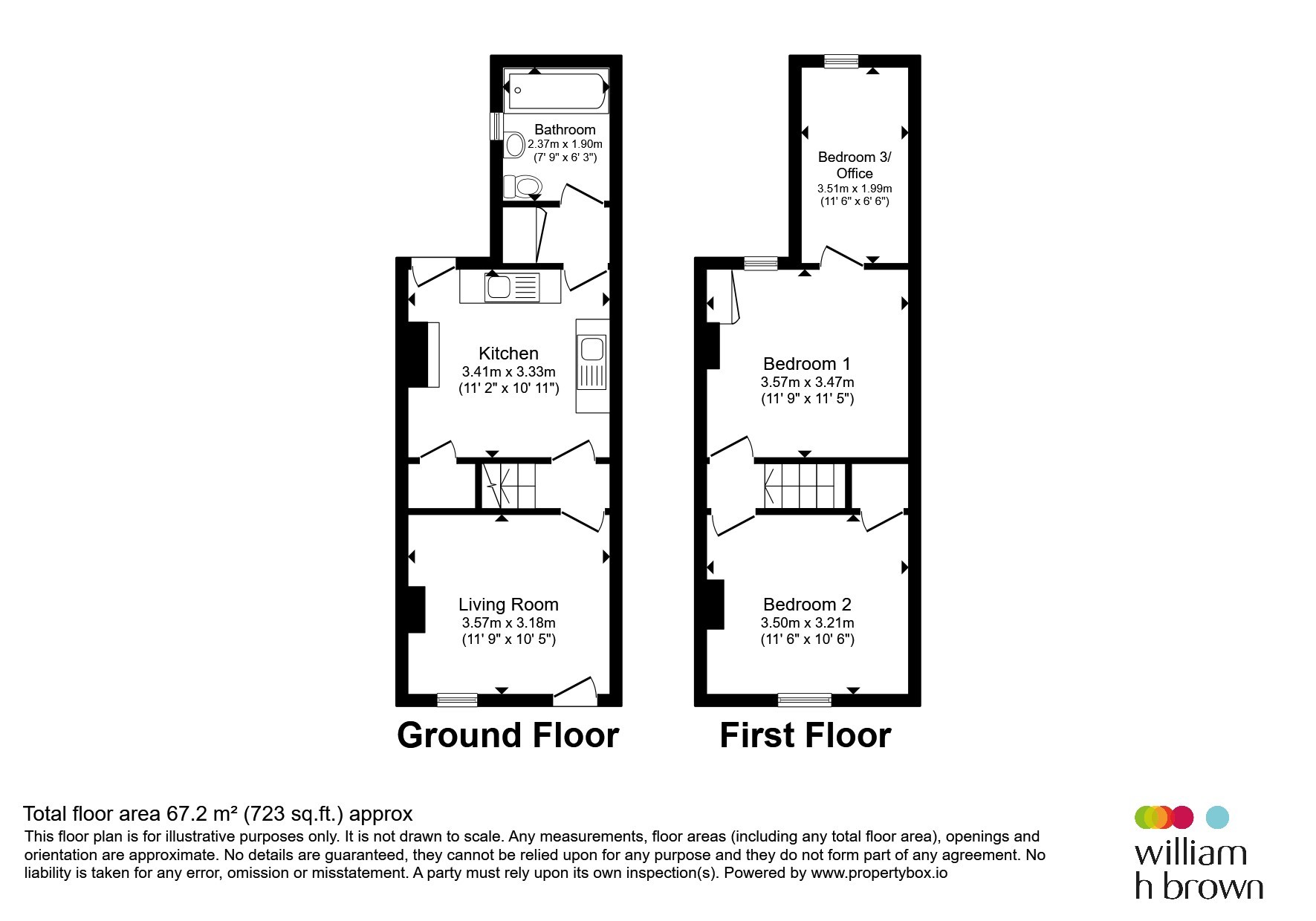 21, Lancaster Road, Ipswich floorplan