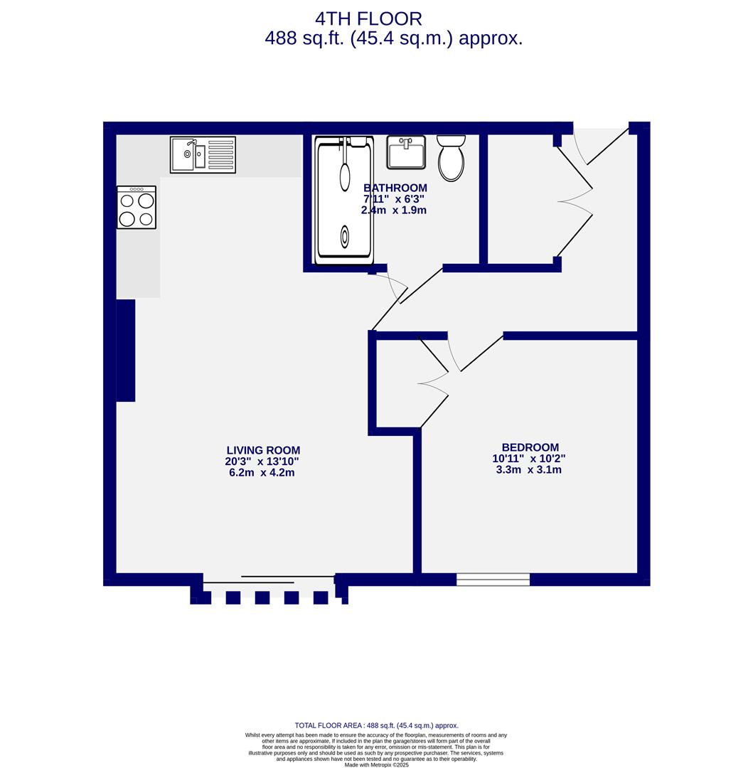 Apartment 29 Waverley,, Hudson Quarter, York floorplan