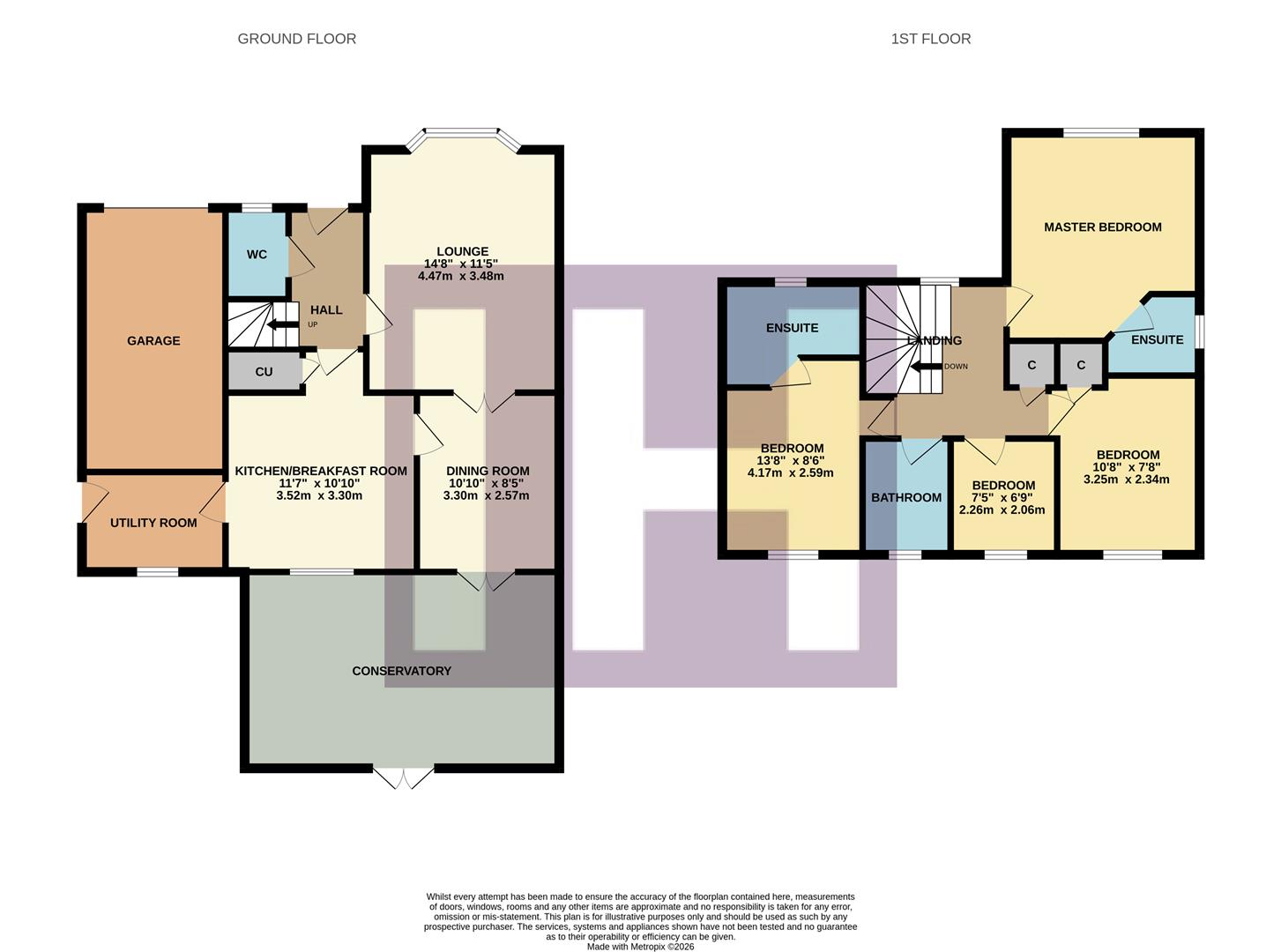 30, St. Davids Grove, Stockton-On-Tees floorplan