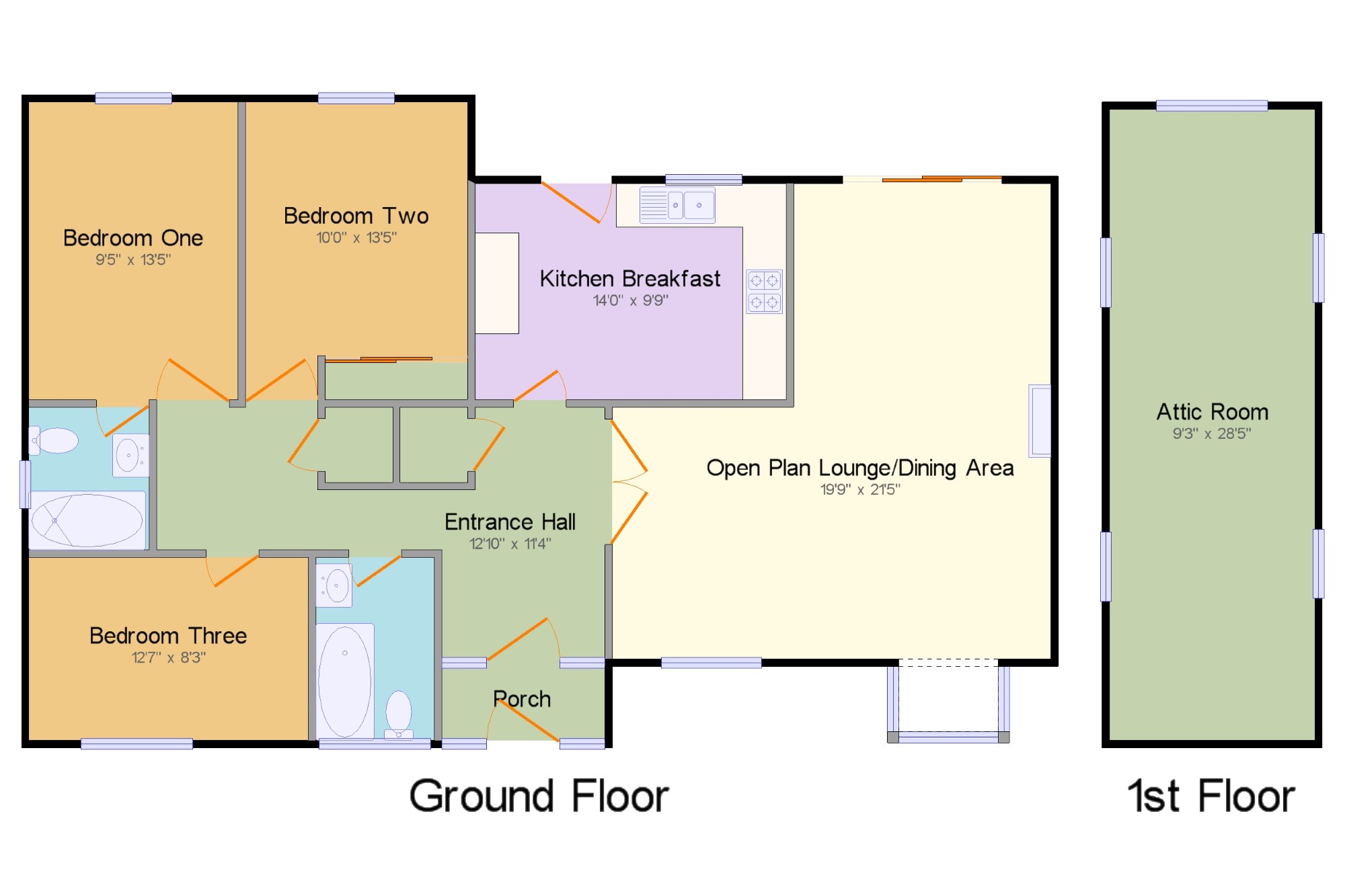 3 Bedrooms Bungalow for sale in Gerddi Victoria, Colwyn Bay, Conwy LL29