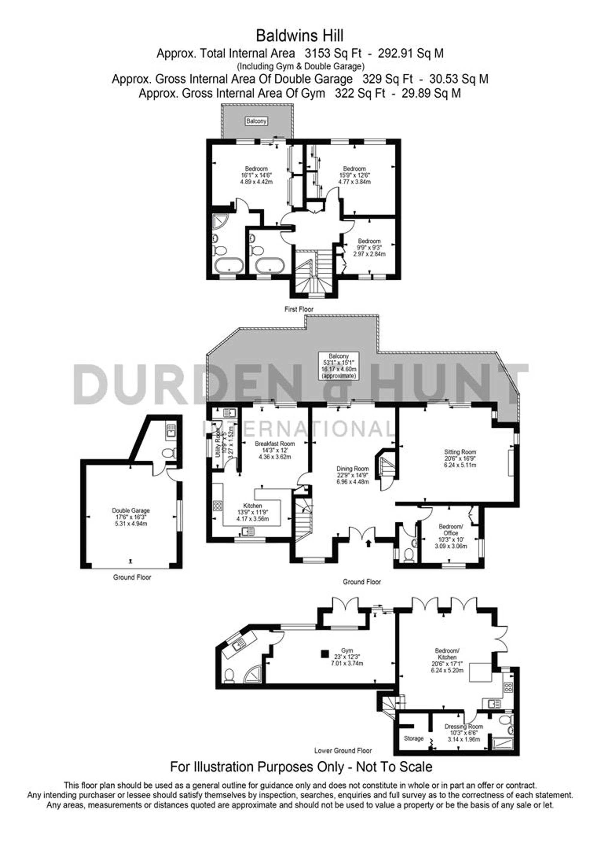 42 Baldwins Hill, Loughton floorplan
