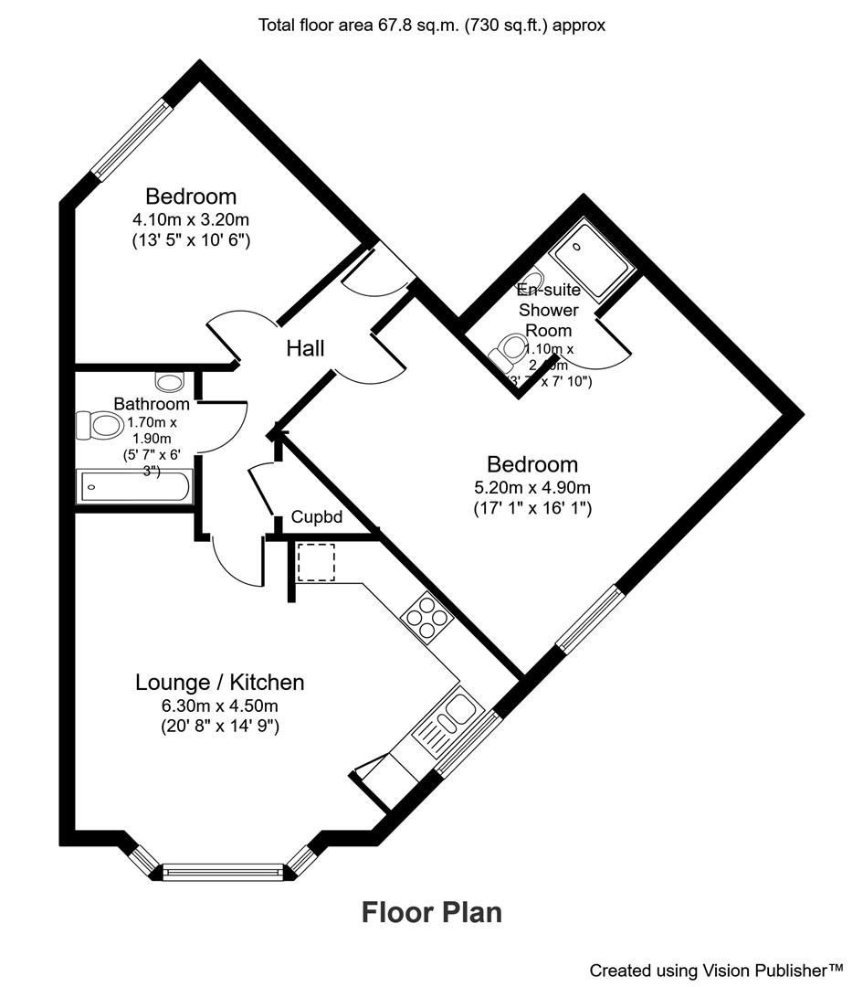 51, Derby Court, Greater Manchester floorplan