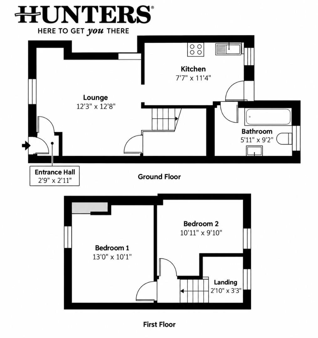 53, Parliament Street, Hebburn floorplan