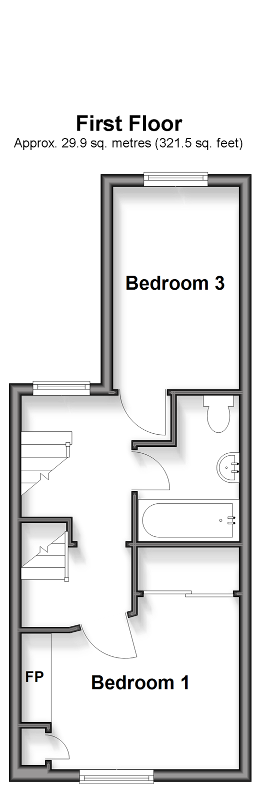 Links Lane, Rowland's Castle floorplan
