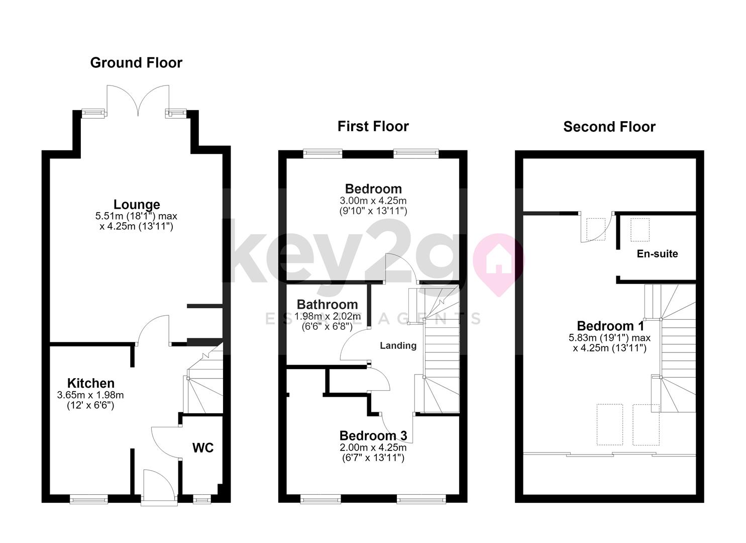 23, Armstead Road, Sheffield floorplan
