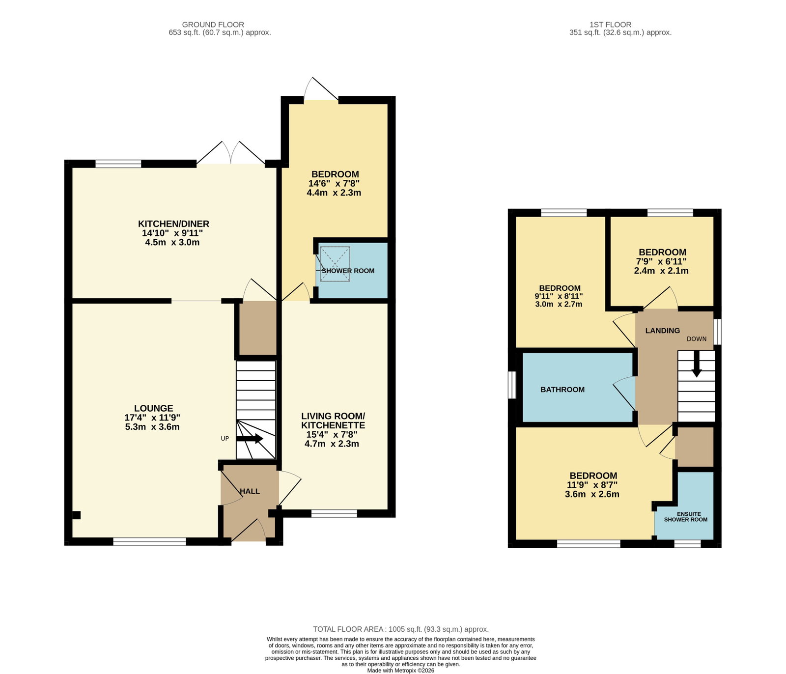 38, Marleigh Road, Alcester floorplan