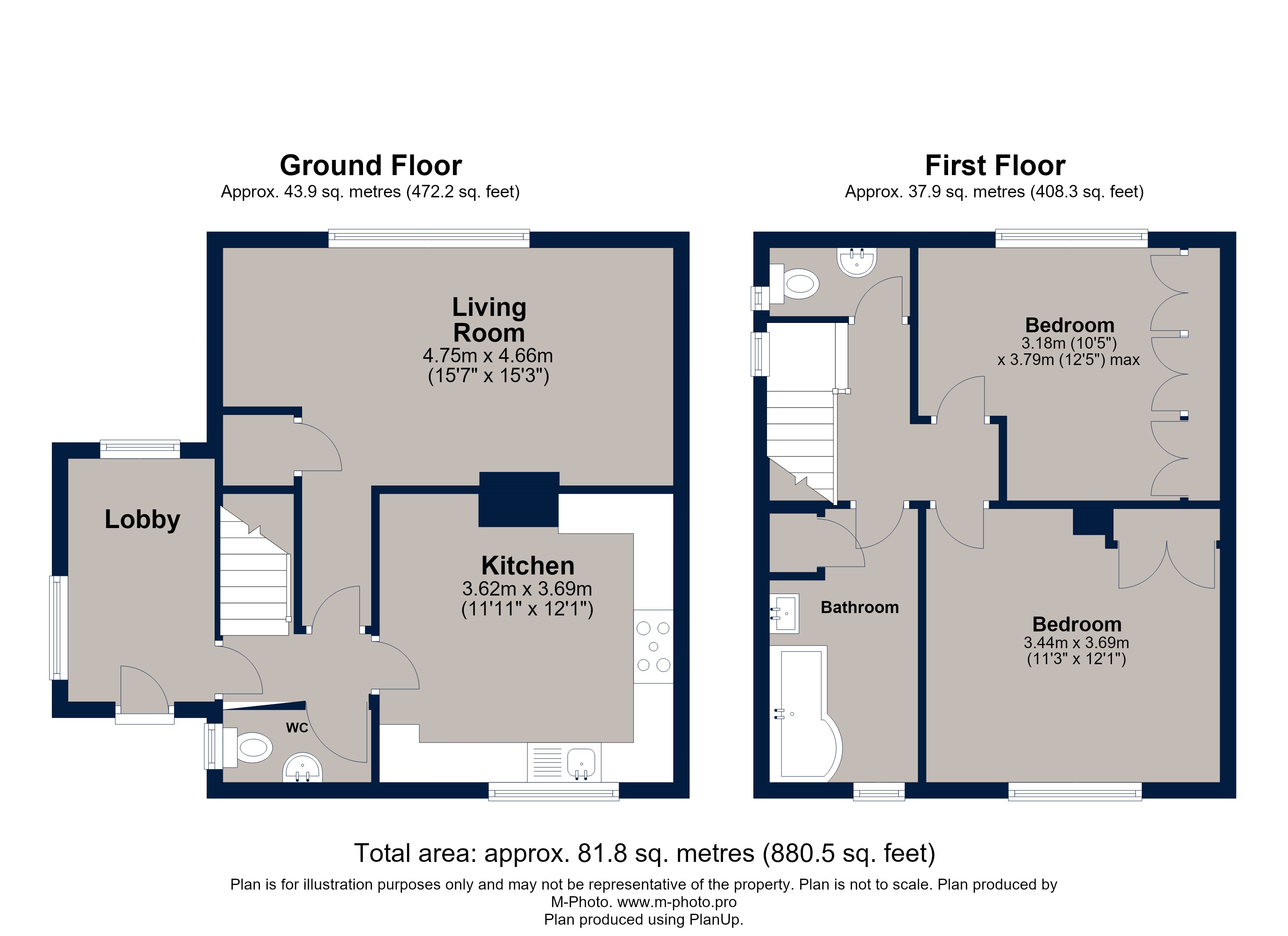 18, Burley Crescent, Rutland floorplan