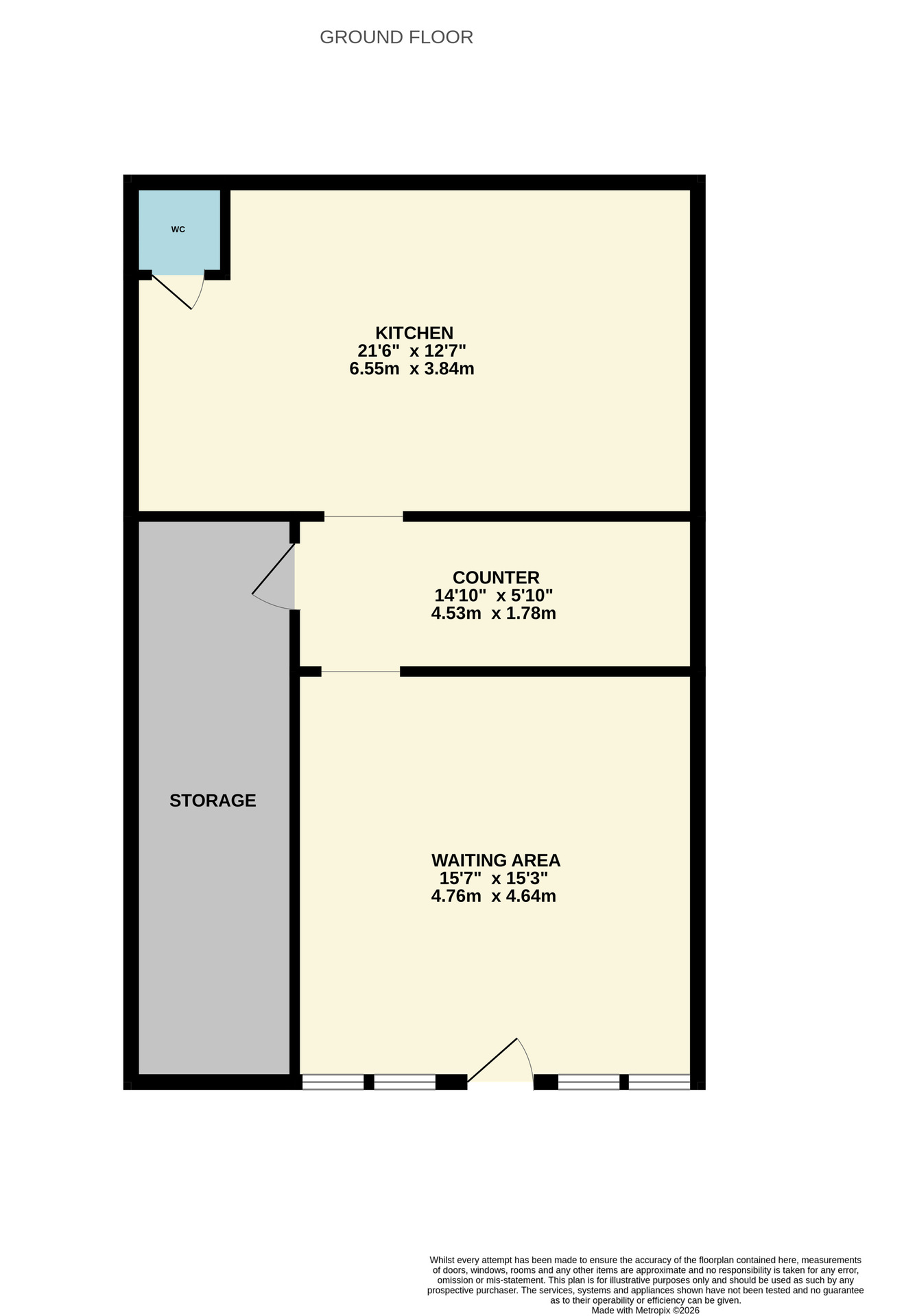 268 - 270 Saracen Street, Glasgow floorplan