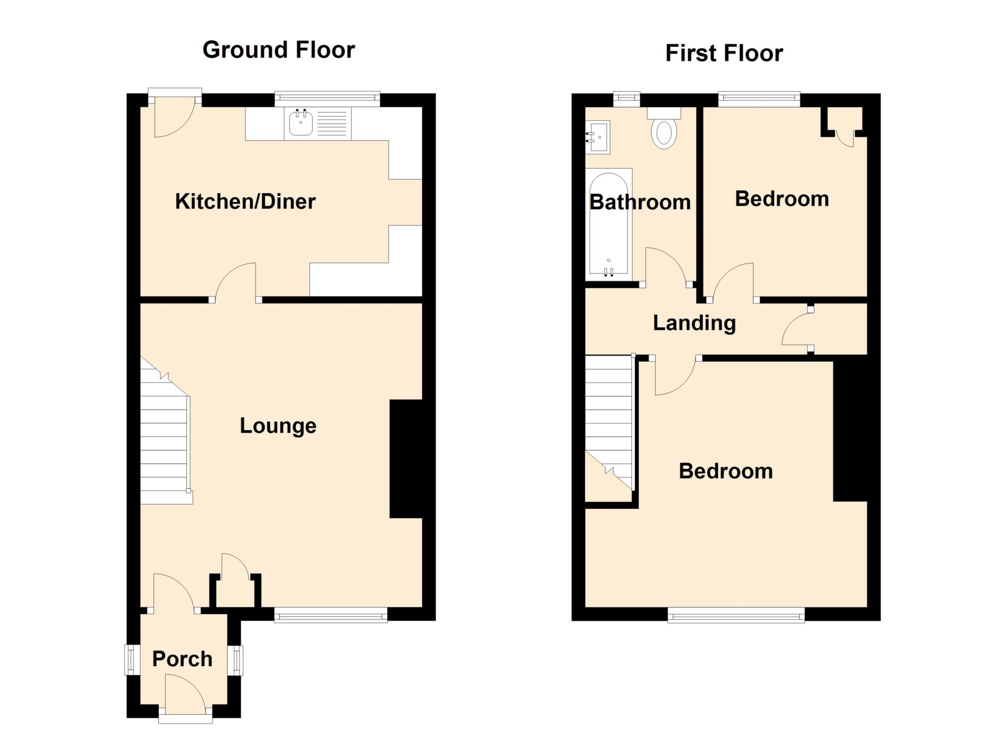 Grains Bar, Oldham OL4, 2 bedroom terraced house for sale 61103367