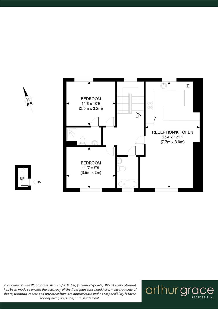 5 Faraday House, Buckland Road, Aylesbury floorplan