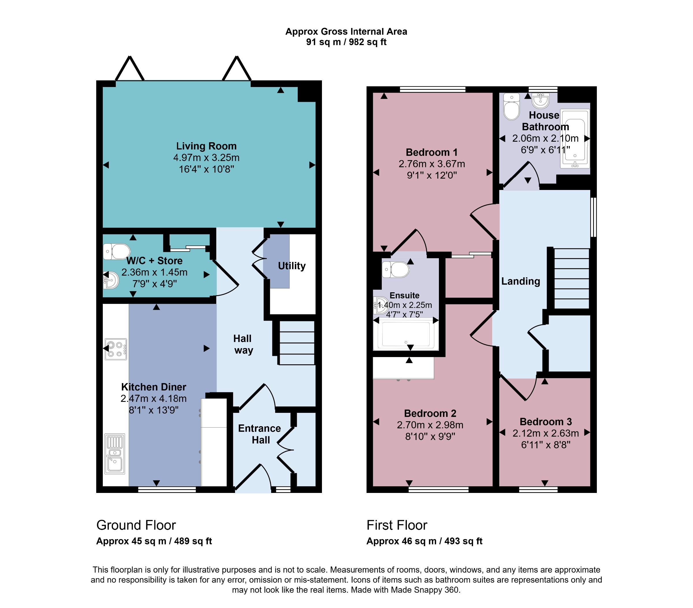 68 Garten Close, Knaresborough floorplan