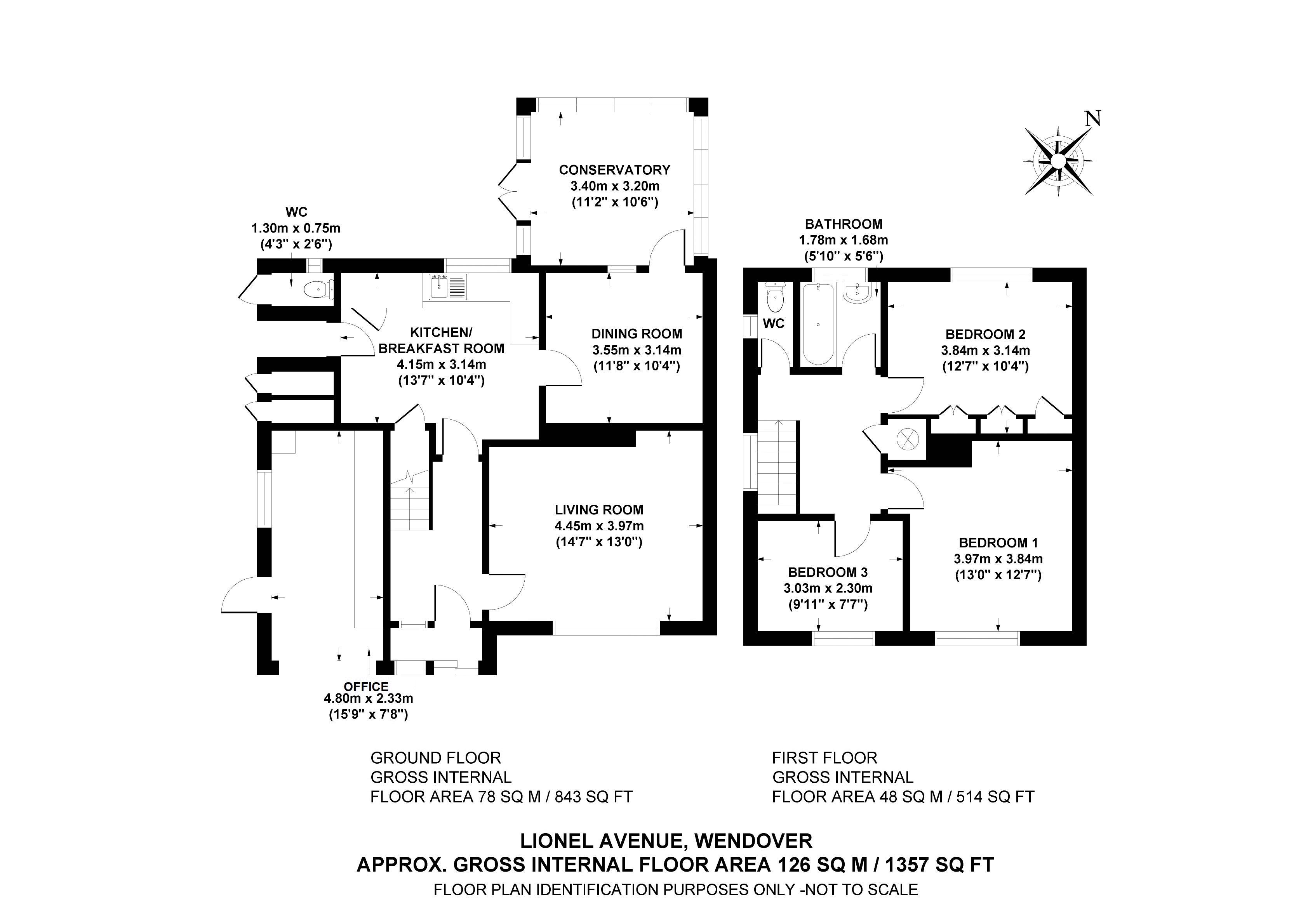 Lionel Avenue, Wendover, Aylesbury HP22, 3 bedroom semi-detached house ...