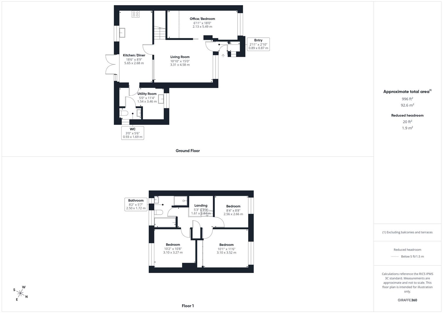 10, Hillary Close, Aylesbury floorplan