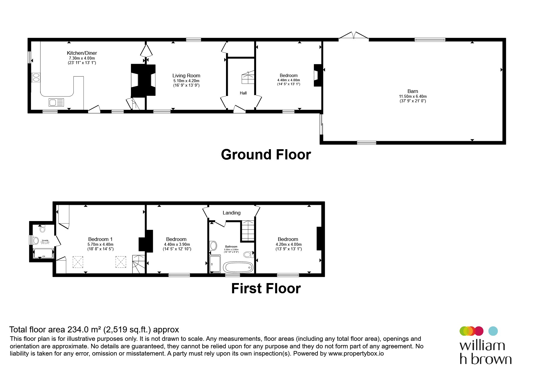 The Forge, The Street, Norwich floorplan