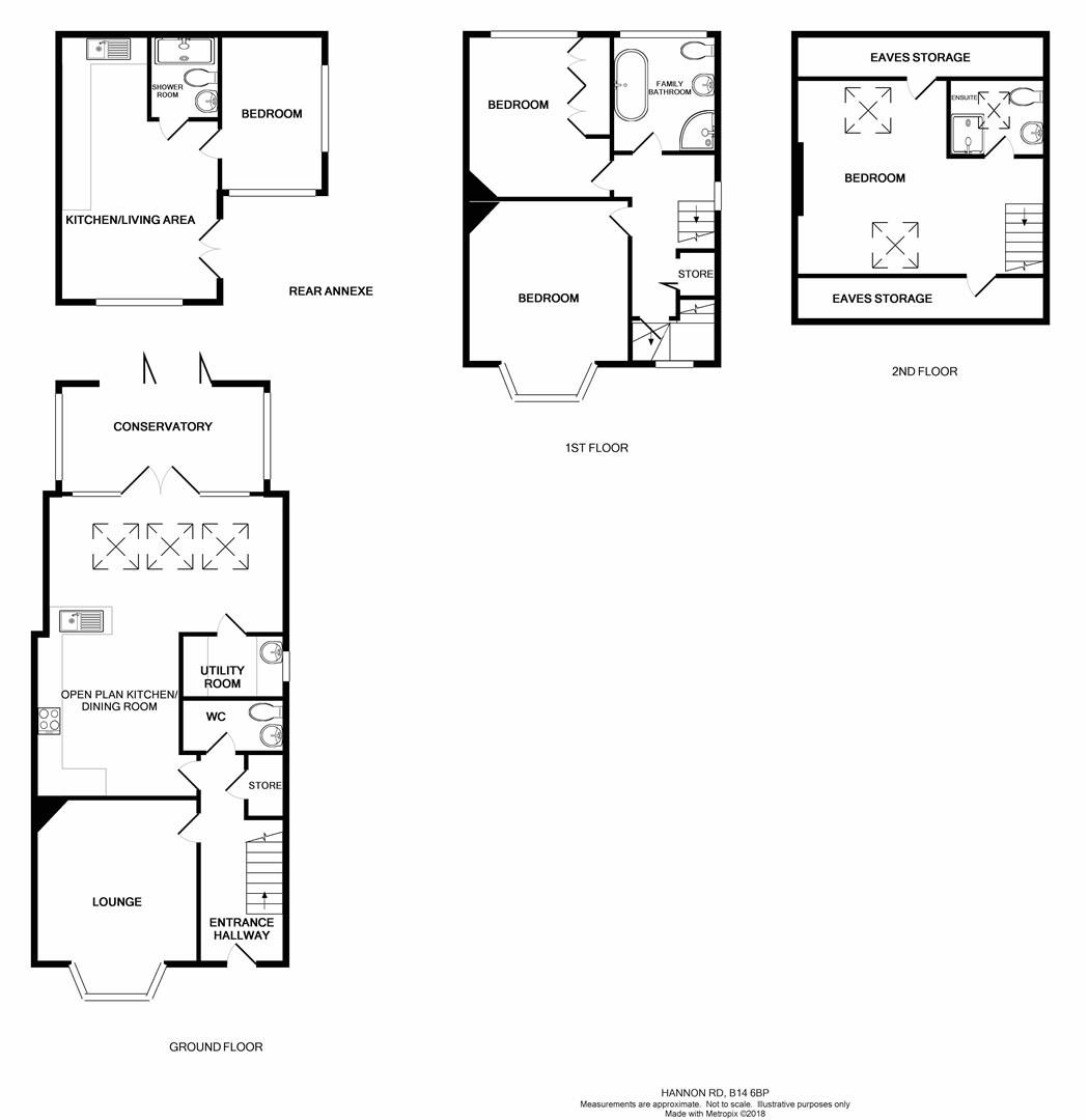 3 Bedrooms Semi-detached house for sale in Hannon Road, Kings Heath, Birmingham B14