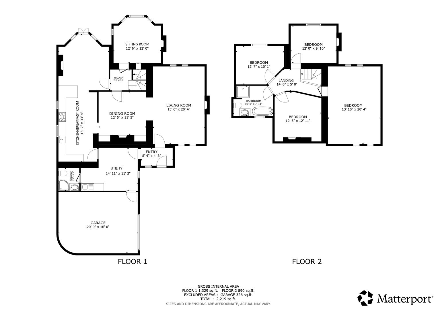 Ty'r Ysgol, Cowbridge floorplan