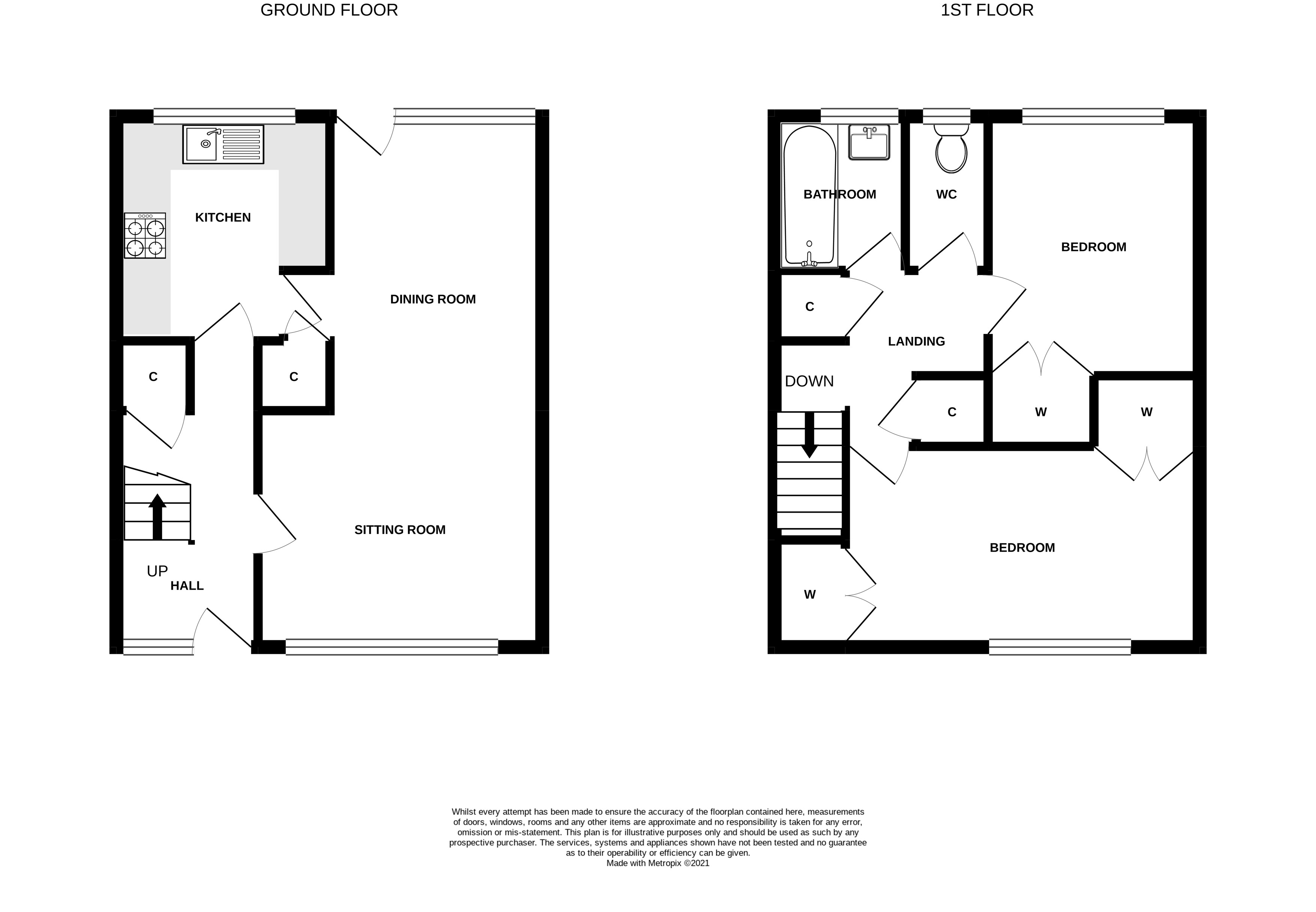 38, Carmarthen Close, Farnborough floorplan