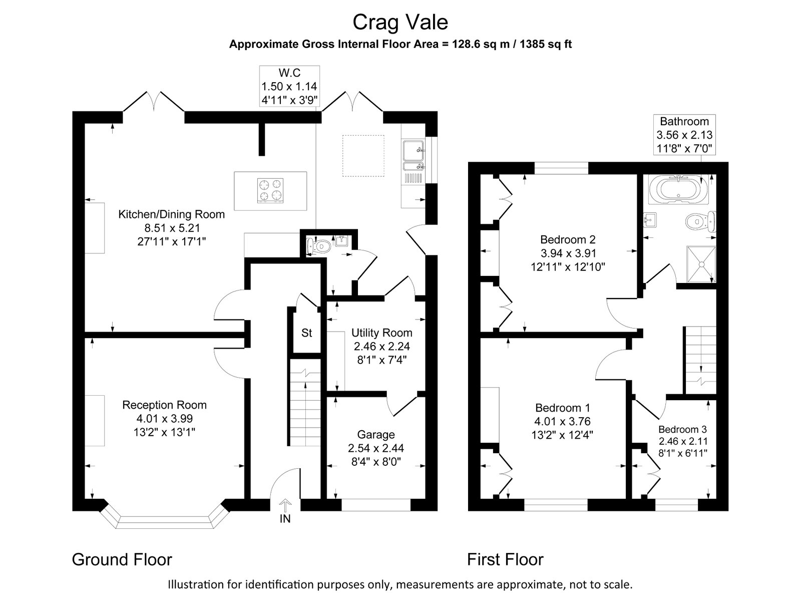 Cragvale, Grange Avenue, Blackburn floorplan