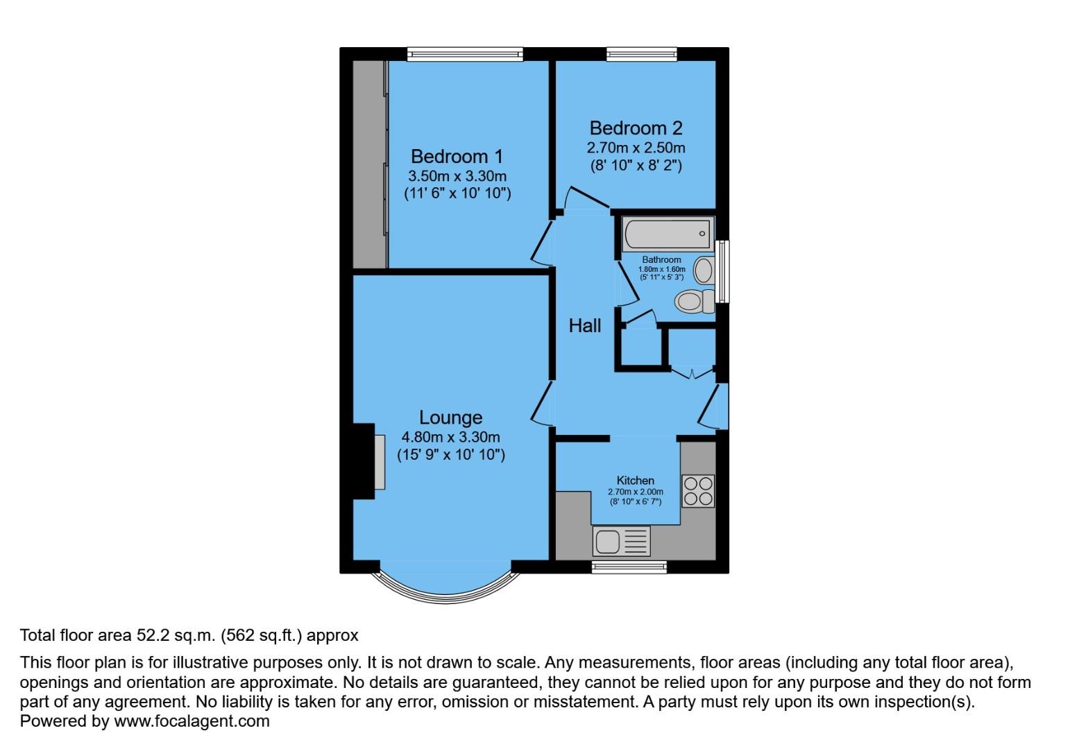 14, Thoresby Avenue, Chesterfield floorplan