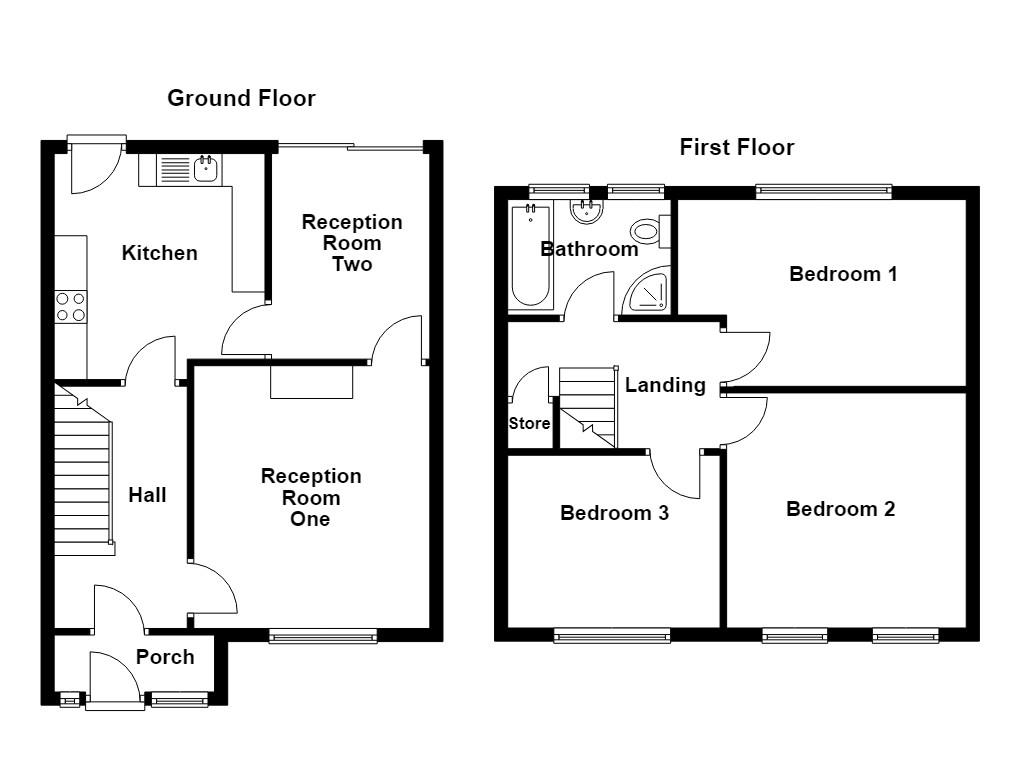 60, Ribble Drive, Bury floorplan