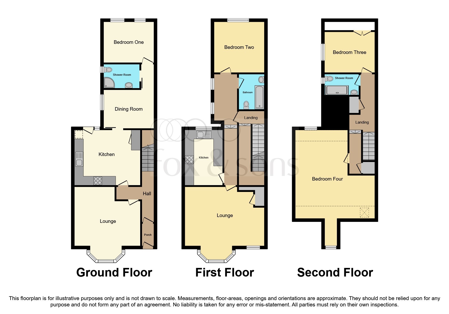 68, Summerland Avenue, Minehead floorplan