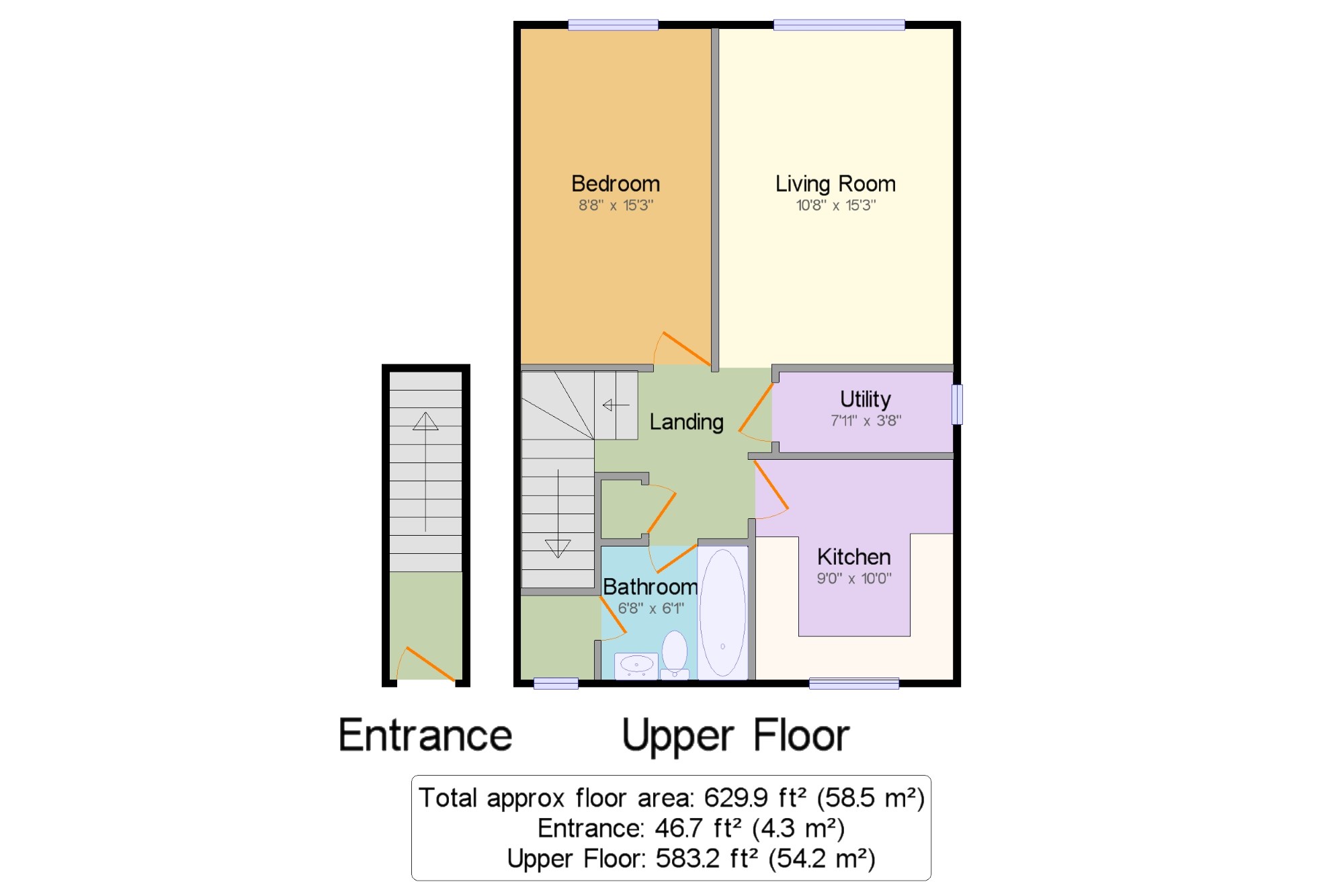 1 Bedrooms Flat for sale in Orwell Court, Brocklesbury Close, Watford, Hertfordshire WD24