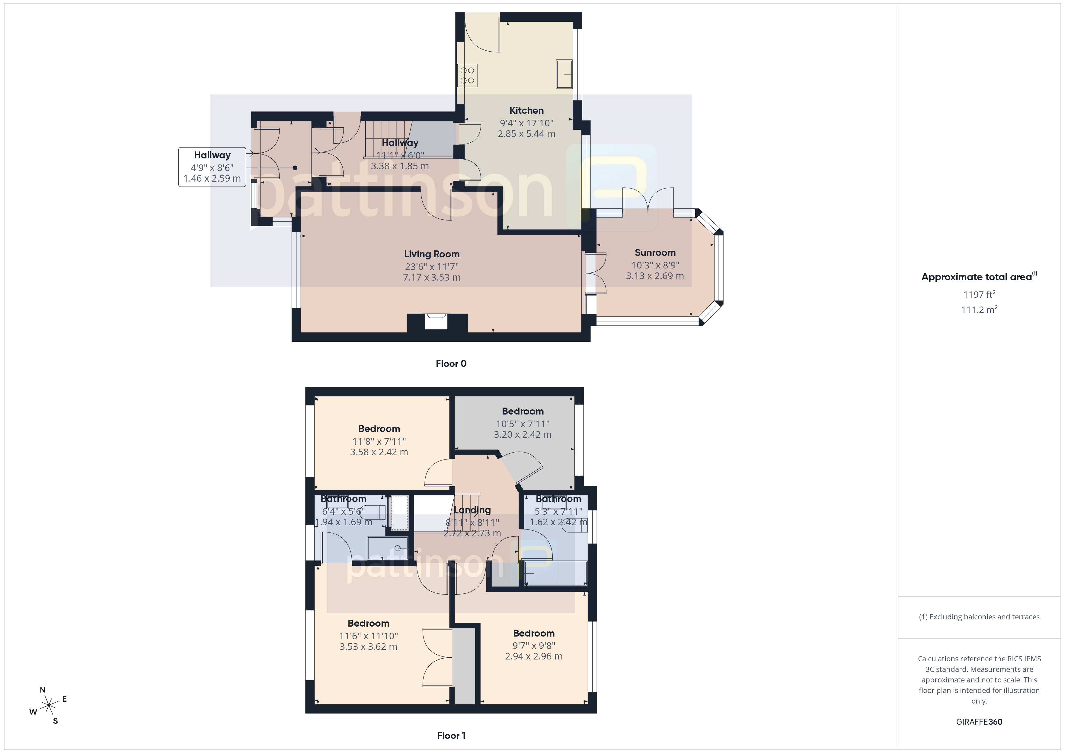 13, Annaside Mews, Consett floorplan