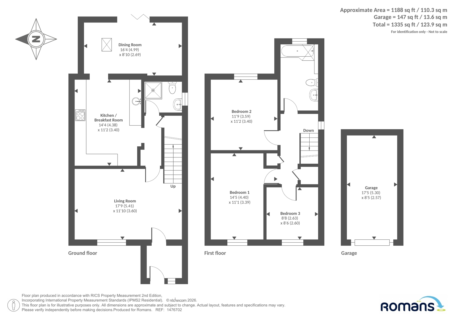 102, Redwood Avenue, Reading floorplan