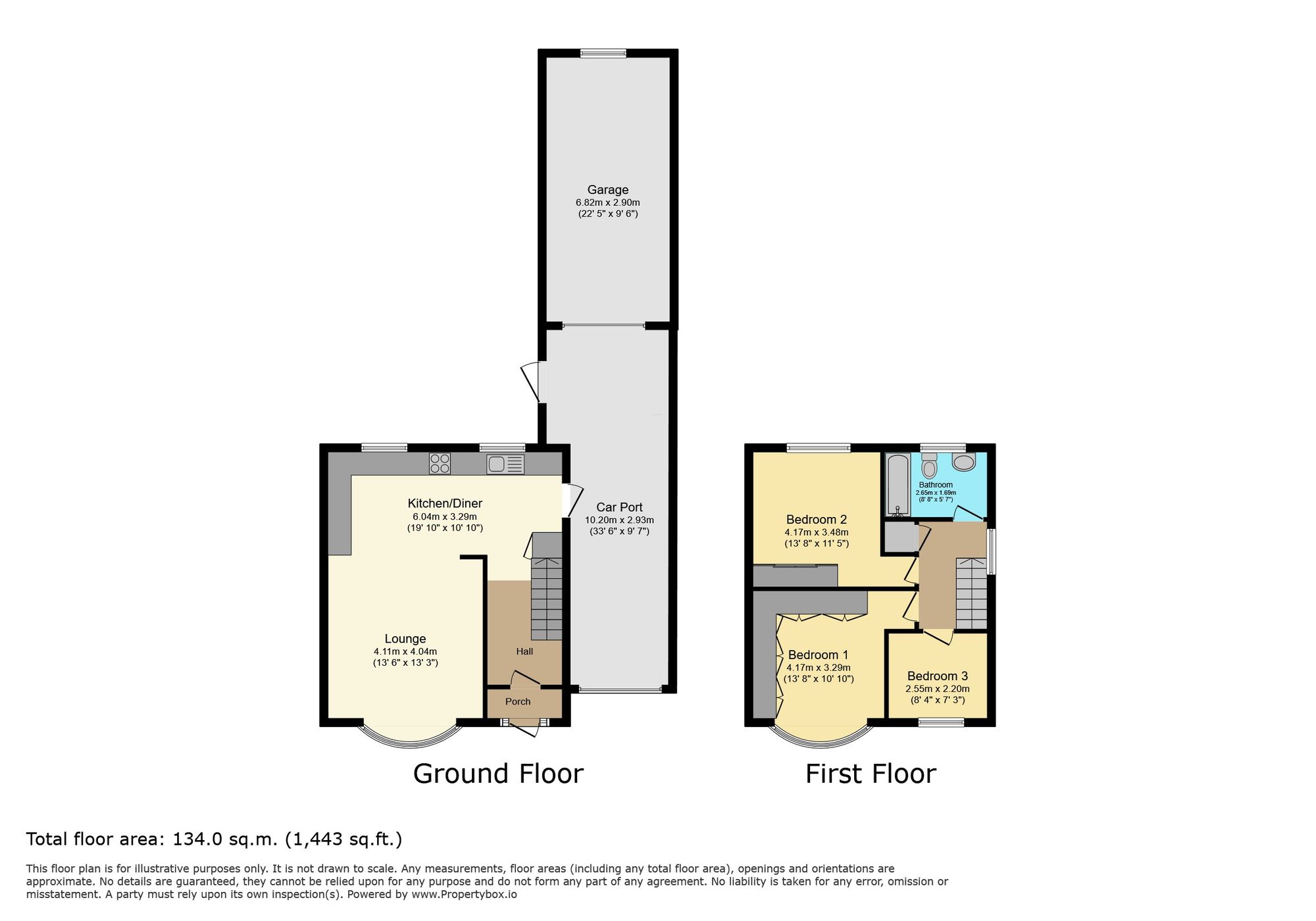32 Charlecote Avenue, Leicester floorplan