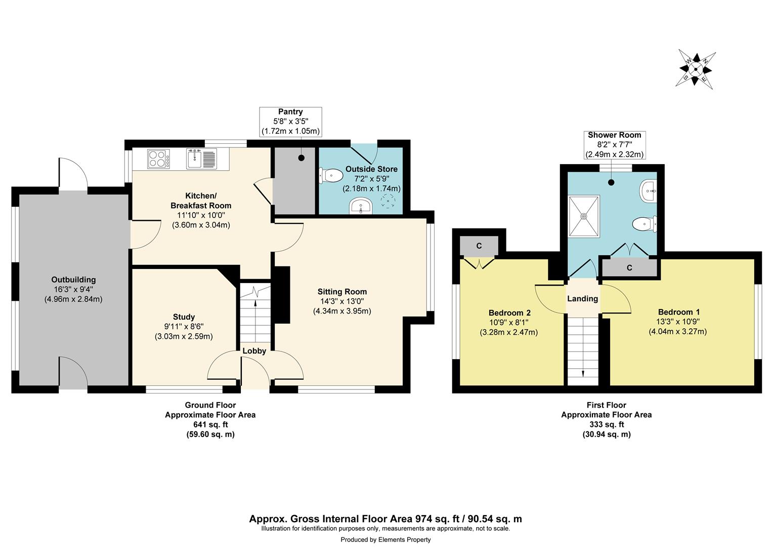 The Cottage, Lenham Court, Old Ham Lane, Maidstone floorplan
