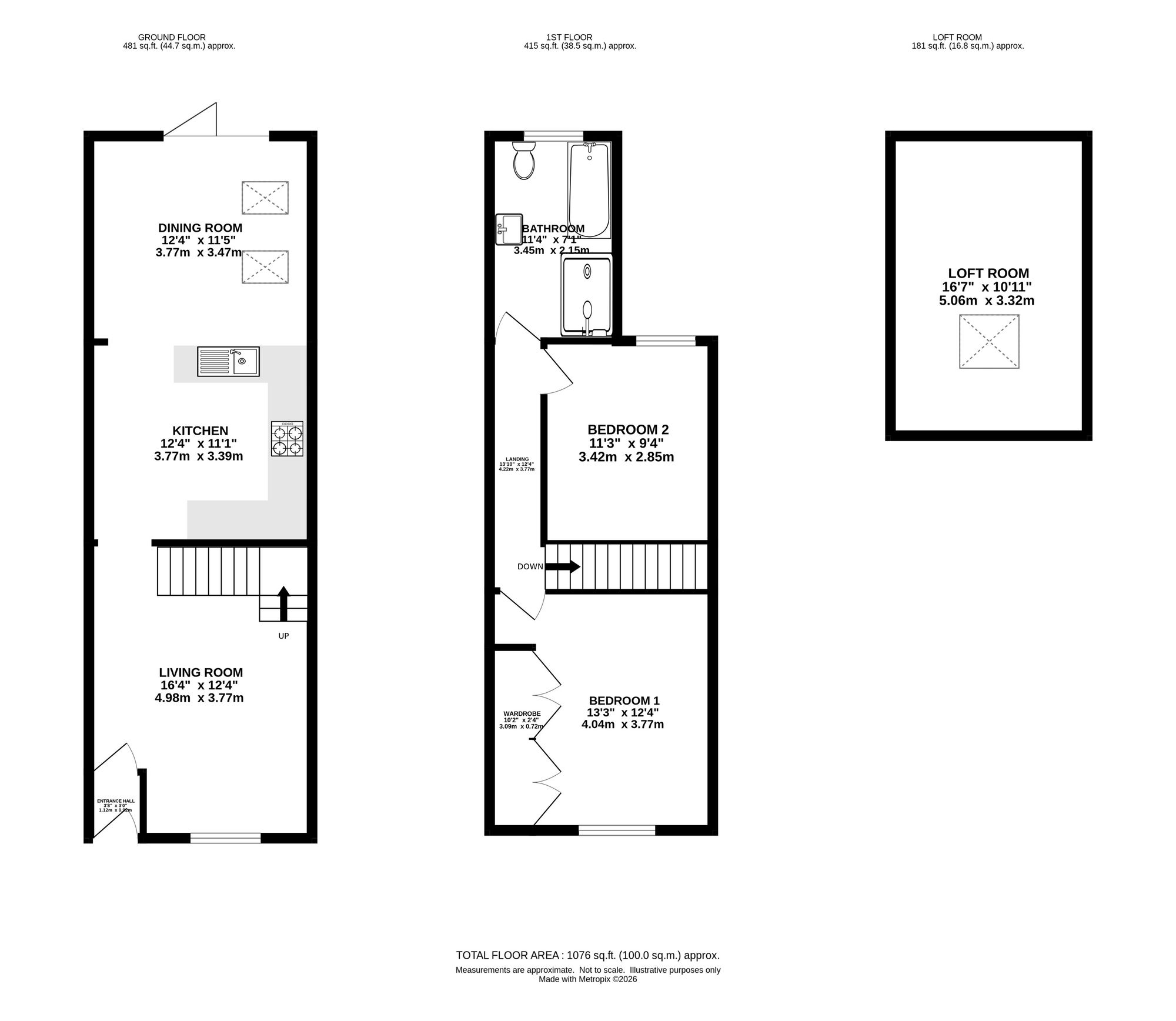 48 Church Road, Manchester floorplan