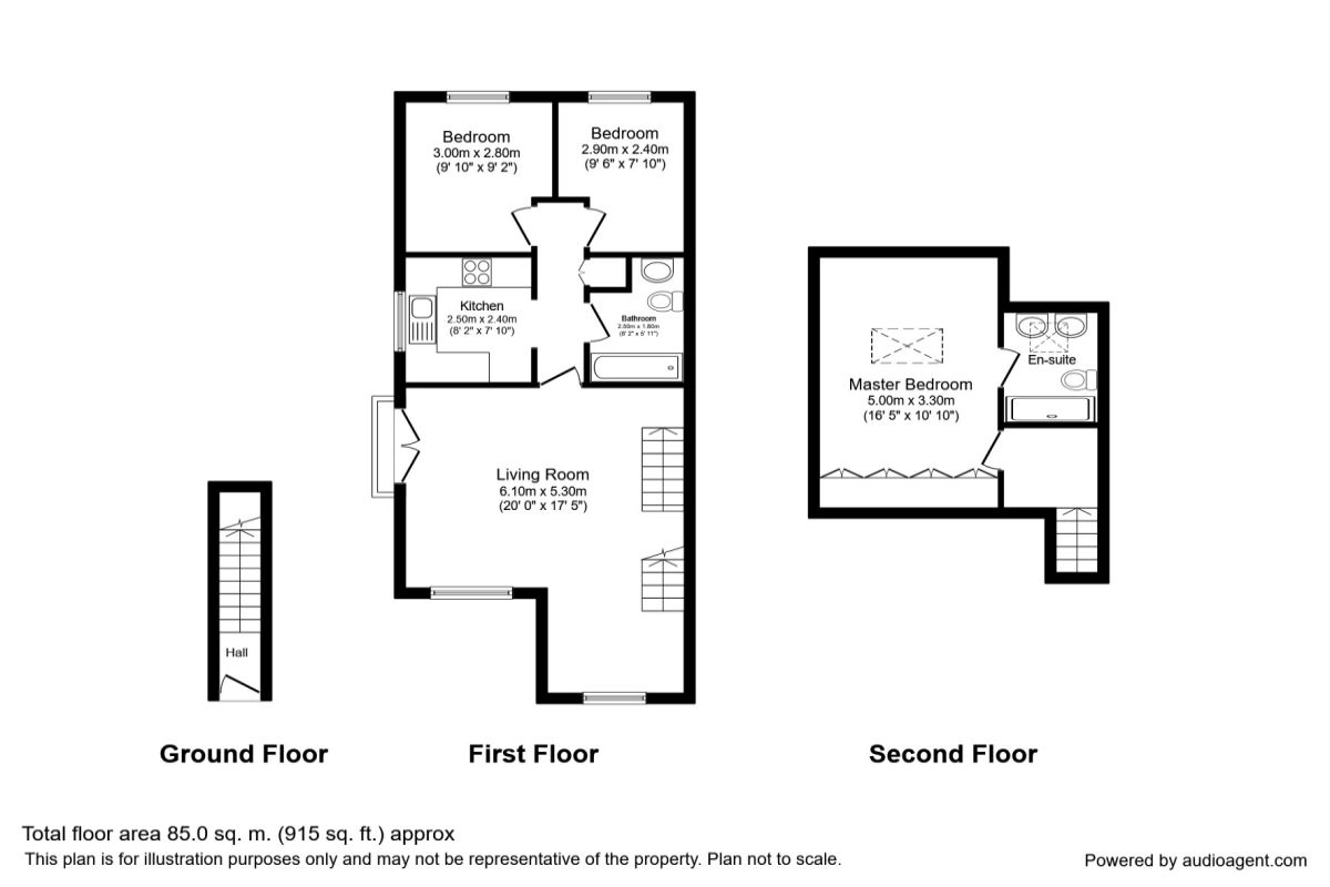 3 Bedrooms Flat to rent in St. James Drive, Wilmslow SK9