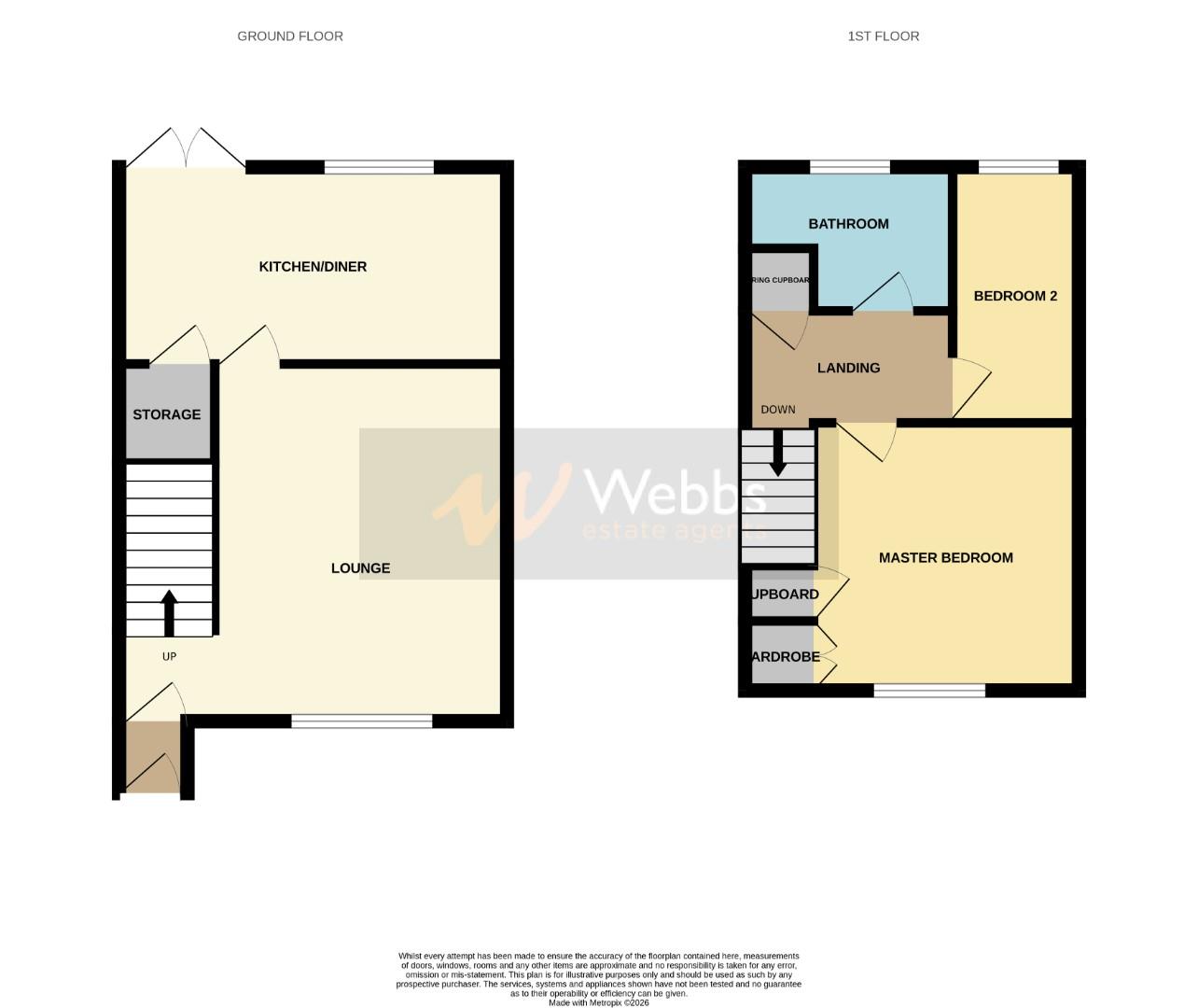 157, Rugeley Road, Burntwood floorplan
