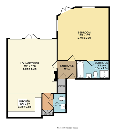 Apartment 2 Philip Godlee Lodge, 842, Wilmslow Road, Manchester floorplan